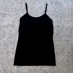 Gloria Vanderbilt‎ Black Tank Top Cami Womens S Adjustable Straps Basic Casual